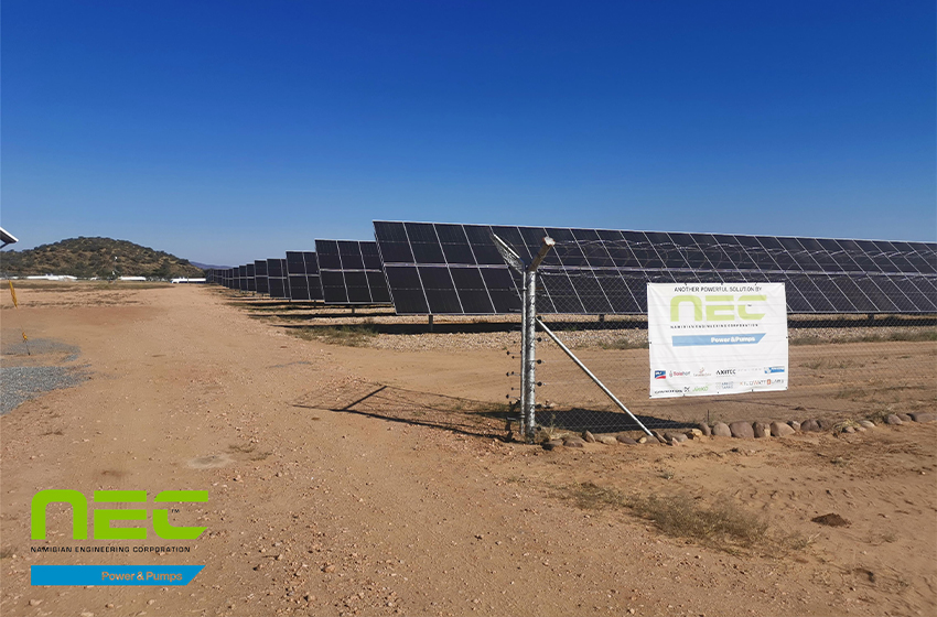 NEC completes 3,1MWp solar park outside Windhoek