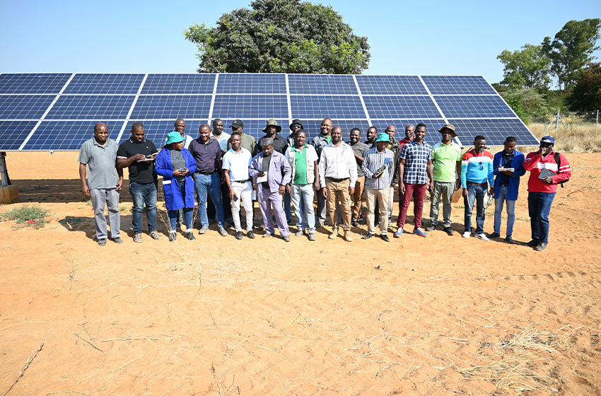 Agriculture Ministry Technicians and Engineers Undergo Solar Pumping Systems Design, Installation and Maintenance Training Under GPE Project